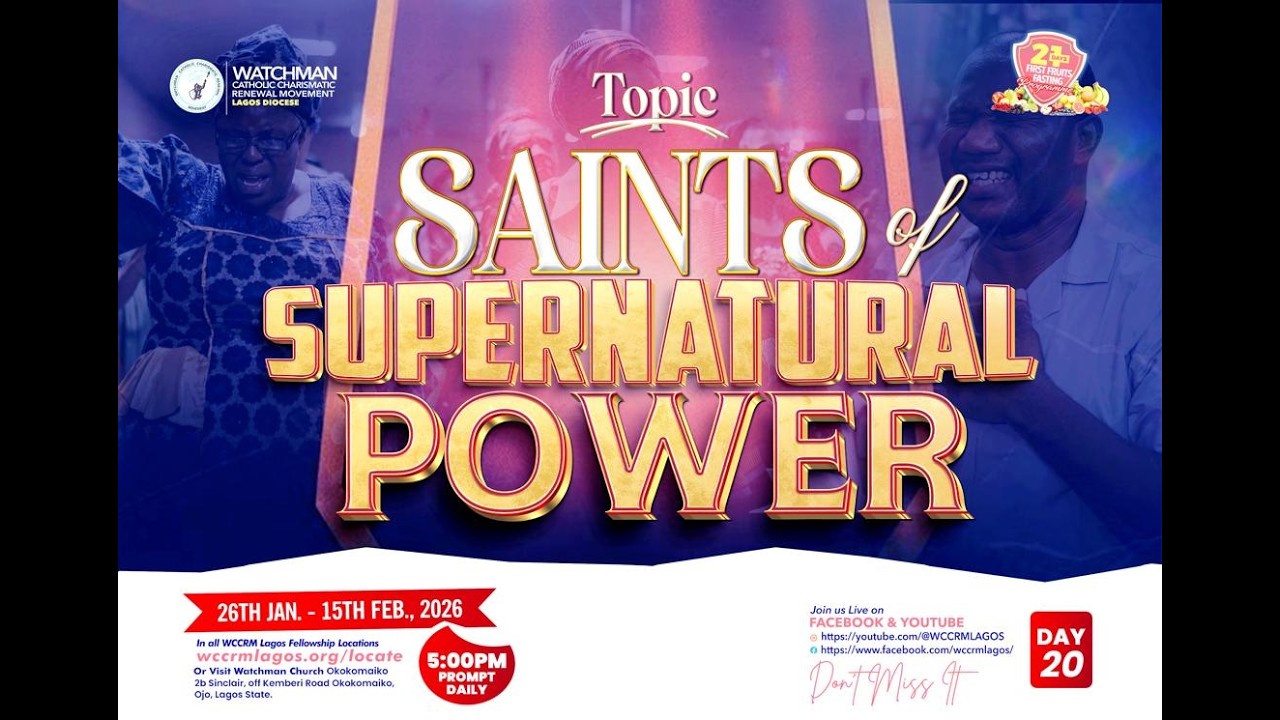 SAINTS OF SUPERNATURAL POWER