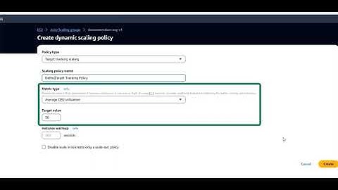 Creating  Scaling Policies for Amazon EC2 Auto Scaling