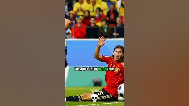 LE SEUL JOUEUR QUE SERGIO RAMOS CRAINT ! 😱⚽ #football #shorts #shortvideo #foot