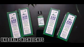 Axe Brand Universal Oil 5ML Pack of 4 Original from Singapore Cold & Pain relief oil