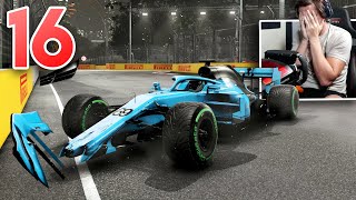 F1 2020 My Team Career  Part 16  WRECK IN PRACTICE