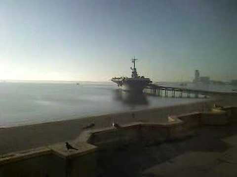 Sunrise at Corpus Christi Beach from Radisson Hotel