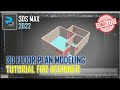 3DS Max 2022 Floor Plan With AEC Extended Tutorial For Beginner [COMPLETE]