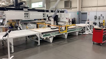 (Time-lapse) Panel Processing with CNC Automation | The M-Series by C.R. Onsrud