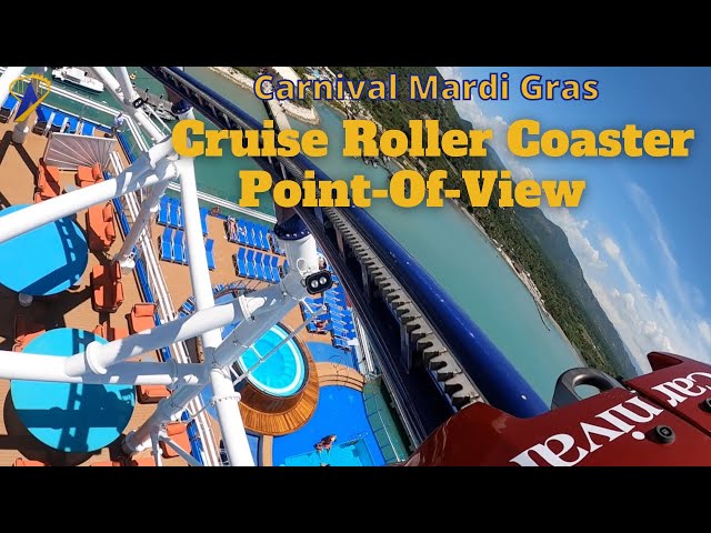 Photos: Carnival cruise ship will have first onboard roller coaster