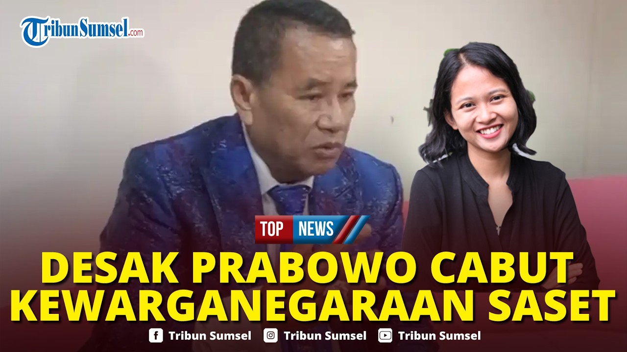 🔴Hotman Paris Paksa Presiden Prabowo Cabut Kewarganegaraan Mbak Saset Alumni LPDP Hina Indonesia