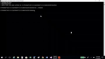 Protobuf Tutorial 1 Compiling For protoc Using CMake & VS2015 2