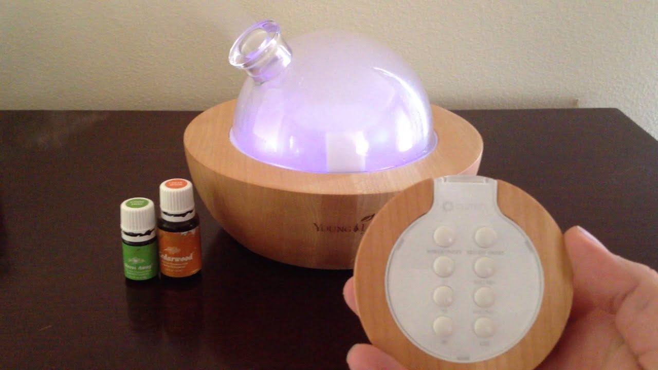 How to use the Young Living Aria Diffuser YouTube