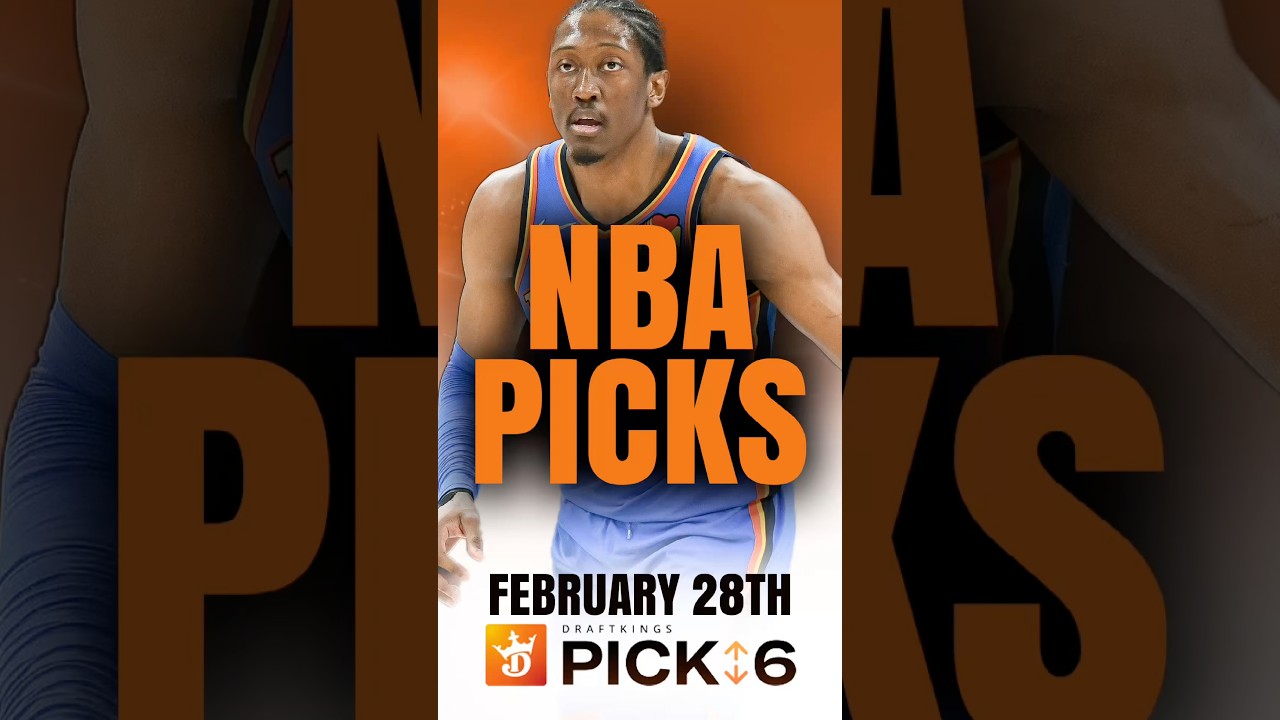 BEST DraftKings NBA Pick 6 Plays 🔥 | NBA Picks Today! | Friday February 28, 2025