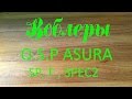 Обзор воблеров  O S P ASURA  SP, F , SPEC2