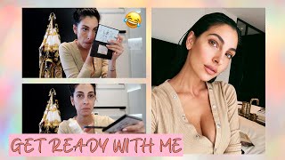 Get Ready With Me #stayhome: daily makeup & slick hair tutorial - Anna Nooshin