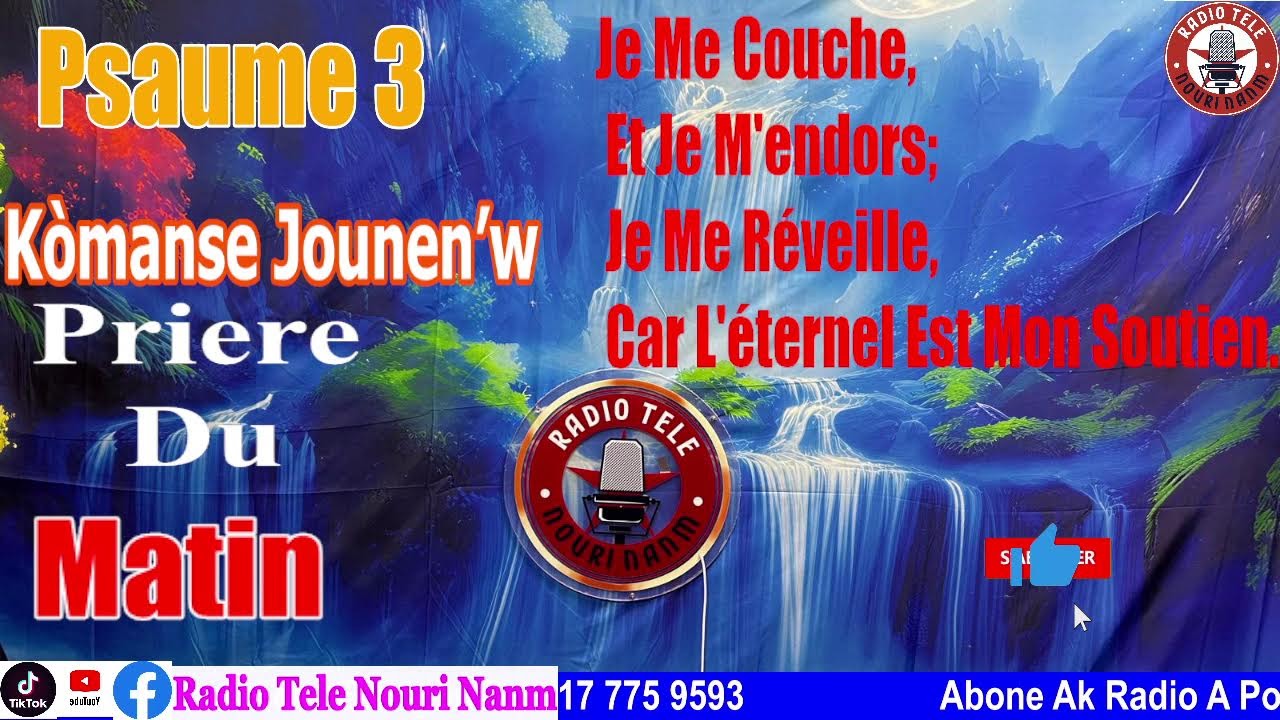 (Kòmanse jounen’w) si bondye pat la kisa nou tap fe : priere du matin 03 mars 2026