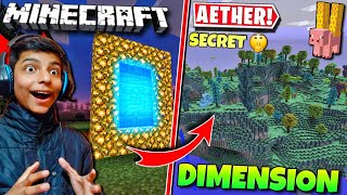 VISITING A SECRET AETHER DIMENSION IN MINECRAFT WHICH WAS NEVER ADDED....|| HEAVEN OF MINECRAFT