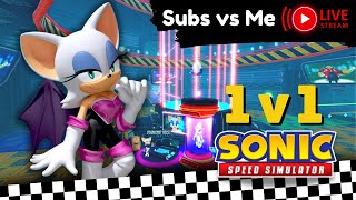 Livestream: Subs Vs Me | Sonic Speed Simulator