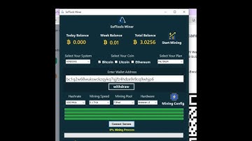 Cryptocurrency Mining on a SofTools Softwrare (it