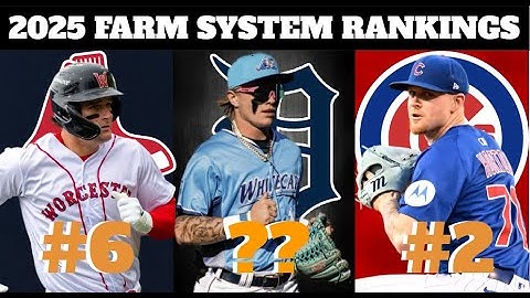 Ranking Every MLB Farm System Before the 2025 MLB Trade Deadline & Draft + A Farm System Breakdown!
