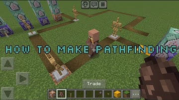 How to make Pathfinding? | Mcpe Command Tutorial