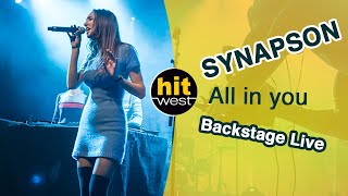 Video thumbnail of "SYNAPSON - All in you (Hit West - Backstage Live - Rennes 2016)"