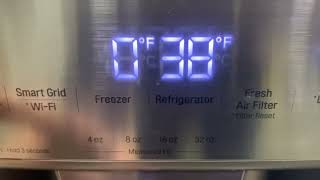 LG French Door Refrigerator Turning Cooling Mode On/Off by Danielson Picker 59,774 views 2 years ago 1 minute, 15 seconds