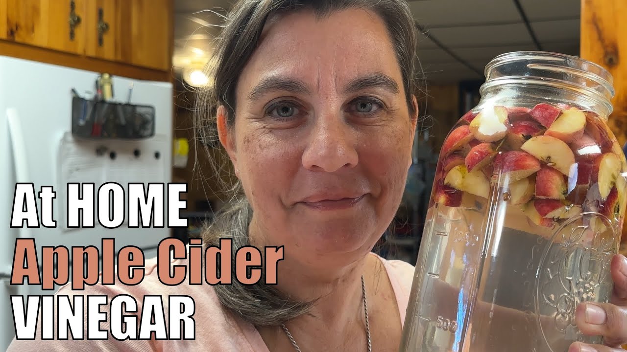 At HOME Apple Cider Vinegar - YouTube
