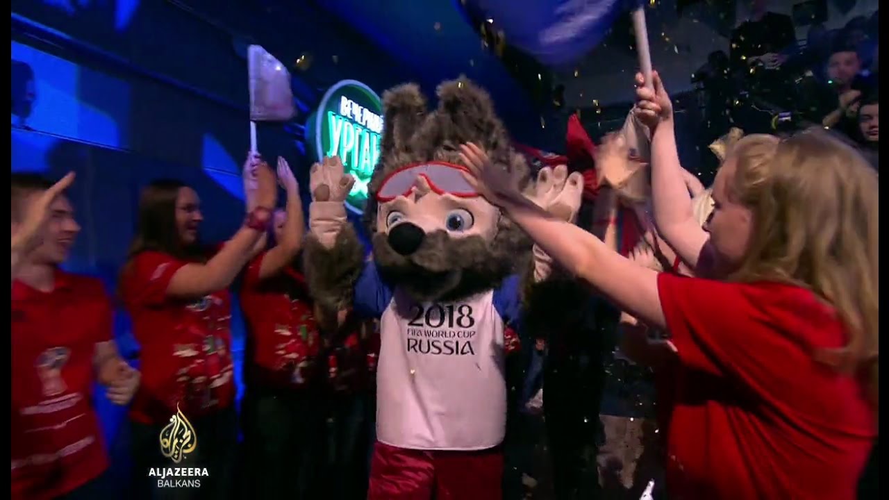تميمة كأس العالم في روسيا هي الذئب زابيفاكا
