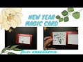 happy new year... magic card idea...💡😮😮#happynewyear #magical #magiccard #bestchannelfuncreations 😘😊