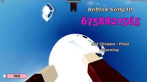 18+ NLE Choppa Roblox Song IDs/Codes