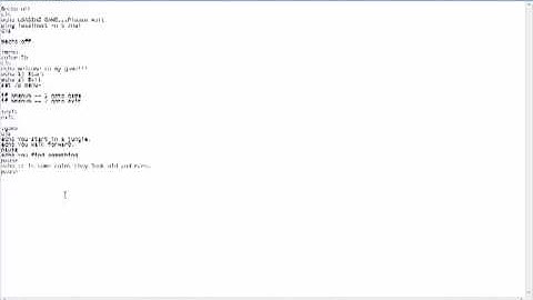 How to script a simple game in Notepad [Part 1]