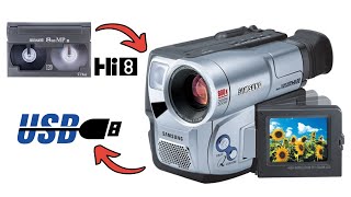 Analog Hi8 camcorder with USB output  Samsung SCL770
