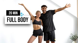 20 MIN KILLER FULL BODY Home Workout - No Equipment - No Repeats - Get Fit with Younes Zarou