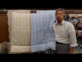 麻混しじらキルトケットの説明です。徳島呉服寝具洋服タオルギフト山善