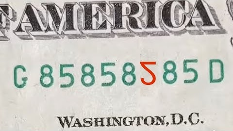 One dollar star note fancy serial numbers looking through $50