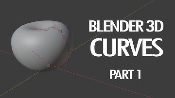 Blender 3D Absolute Beginners:  Curves Lesson Part 1