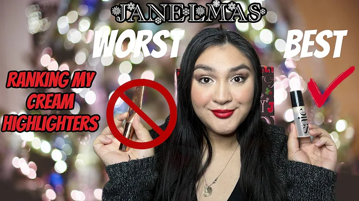 Day 7 of JANELMAS!  RANKING MY CREAM HIGHLIGHTERS