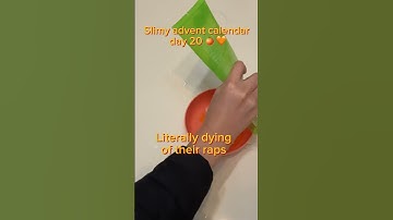 Slimy advent calendar day 20 #christmas #asmr #clawmachine #slime #shorts