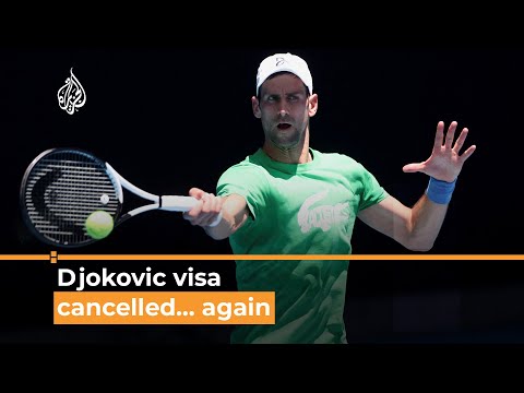 Australian gov’t cancels Novak Djokovic’s visa for second time