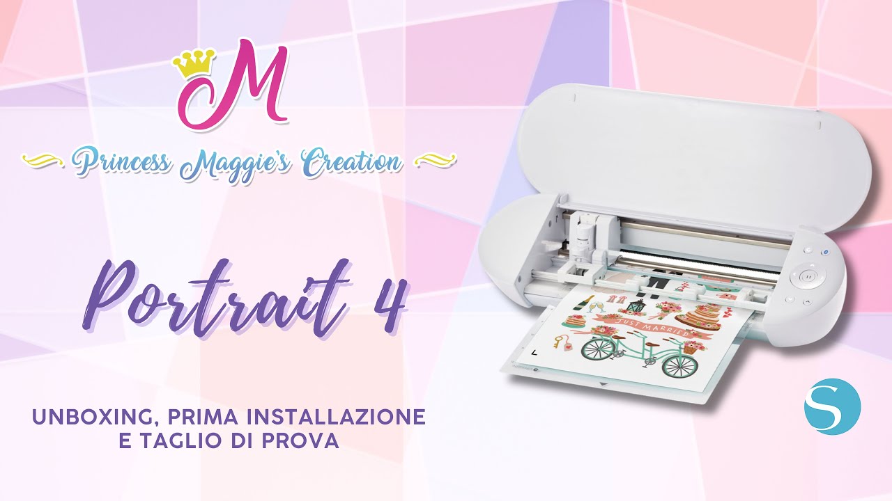 Silhouette Portrait 4 - Unboxing, installazione e taglio di prova