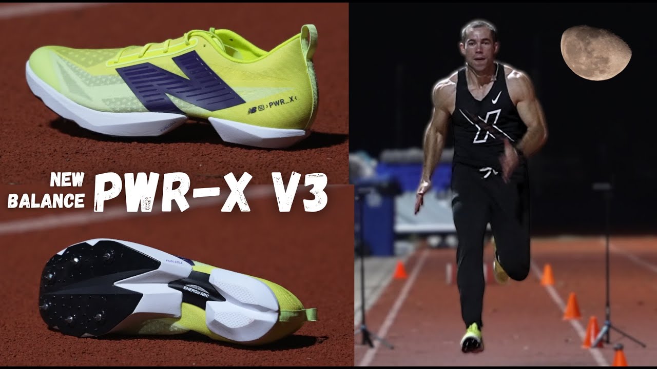Sprinting In The New Balance PWR-X v3 Sprint Spikes | First