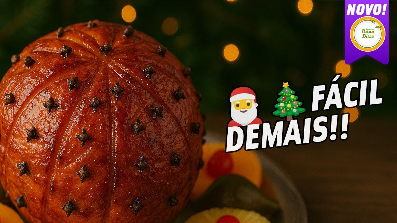 🔥 Tender natalino com molho de laranja – irresistível! #156