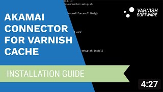Akamai Connector for Varnish Cache - installation guide