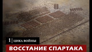 Цикл войны | Востание Cпартака | Spartacus Vs Crassus | Красс