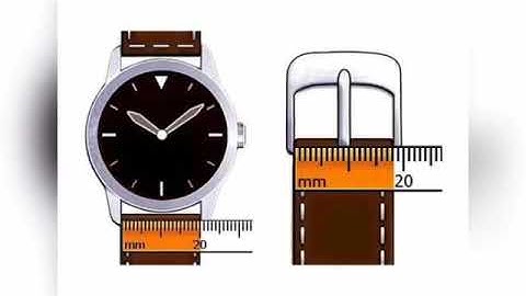 Hướng dẫn đo size dây đồng hồ