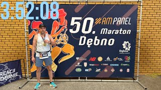 50. Maraton Dębno 2024 - ŻYCIÓWKA I KORONA MARATONÓW POLSKICH ZDOBYTA 🔥💪🏃‍♂️