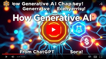 How Generative AI is Changing Everything: From ChatGPT to Sora!