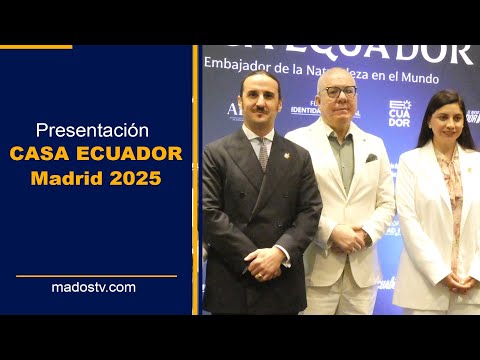 Fundación Identidad Nacional presentó Casa Ecuador Madrid 2025