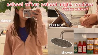 SCHOOL AFTER SCHOOL\/NIGHT ROUTINE *WINTER EDITION* | VLOGMAS DAY 6