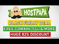 HostPapa Black Friday Deal - Cheap Web Hosting, Free Domain, SSL - Best Time to Buy Web Hosting 2021