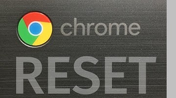 How to Reset a ChromeBook - Factory Reset - Wipe personal data - delete all information