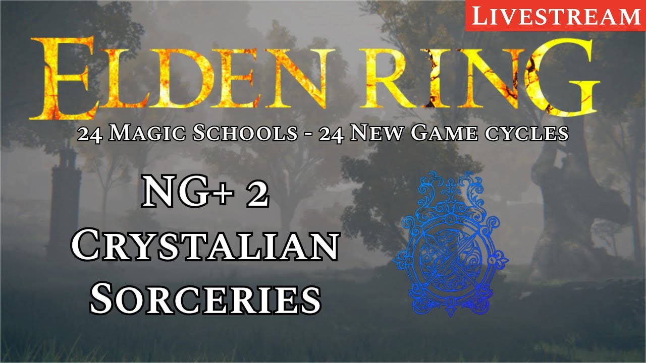 Crystalian Sorceries are actually OP?!? || Beating Elden Ring with EVERY Magic School!