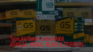 Ganti air aki GS HYBRID dari pengepul barang bekas 55D26R (N50Z)